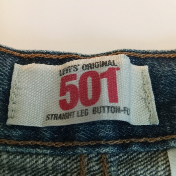 Vintage Levi's Men's 501, Straight Leg Jeans - Picture 5 of 10